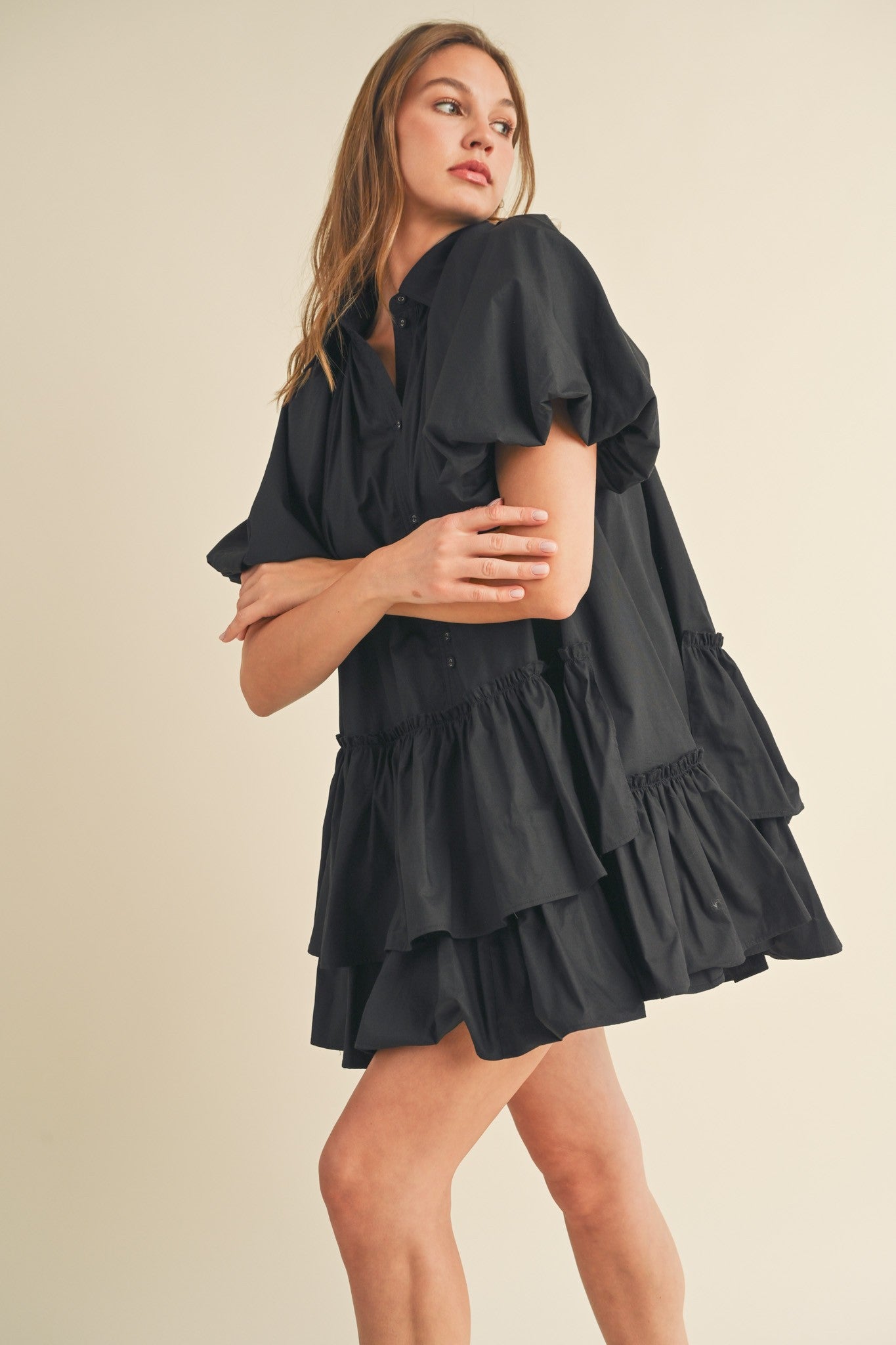 Bubbly Button Down Dress