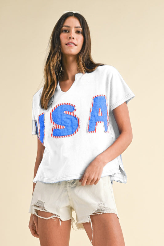 USA Patched Tee