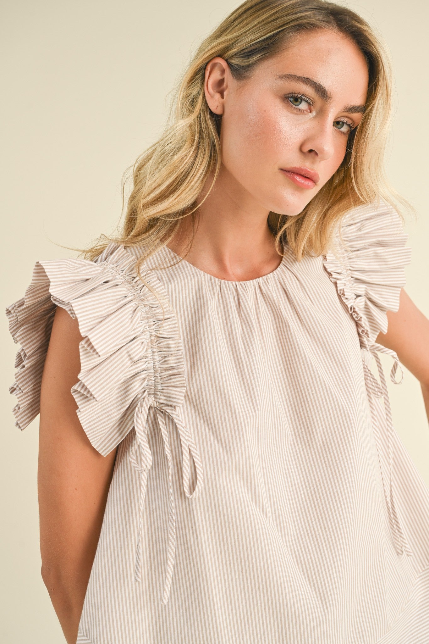 Flutter Babydoll Top