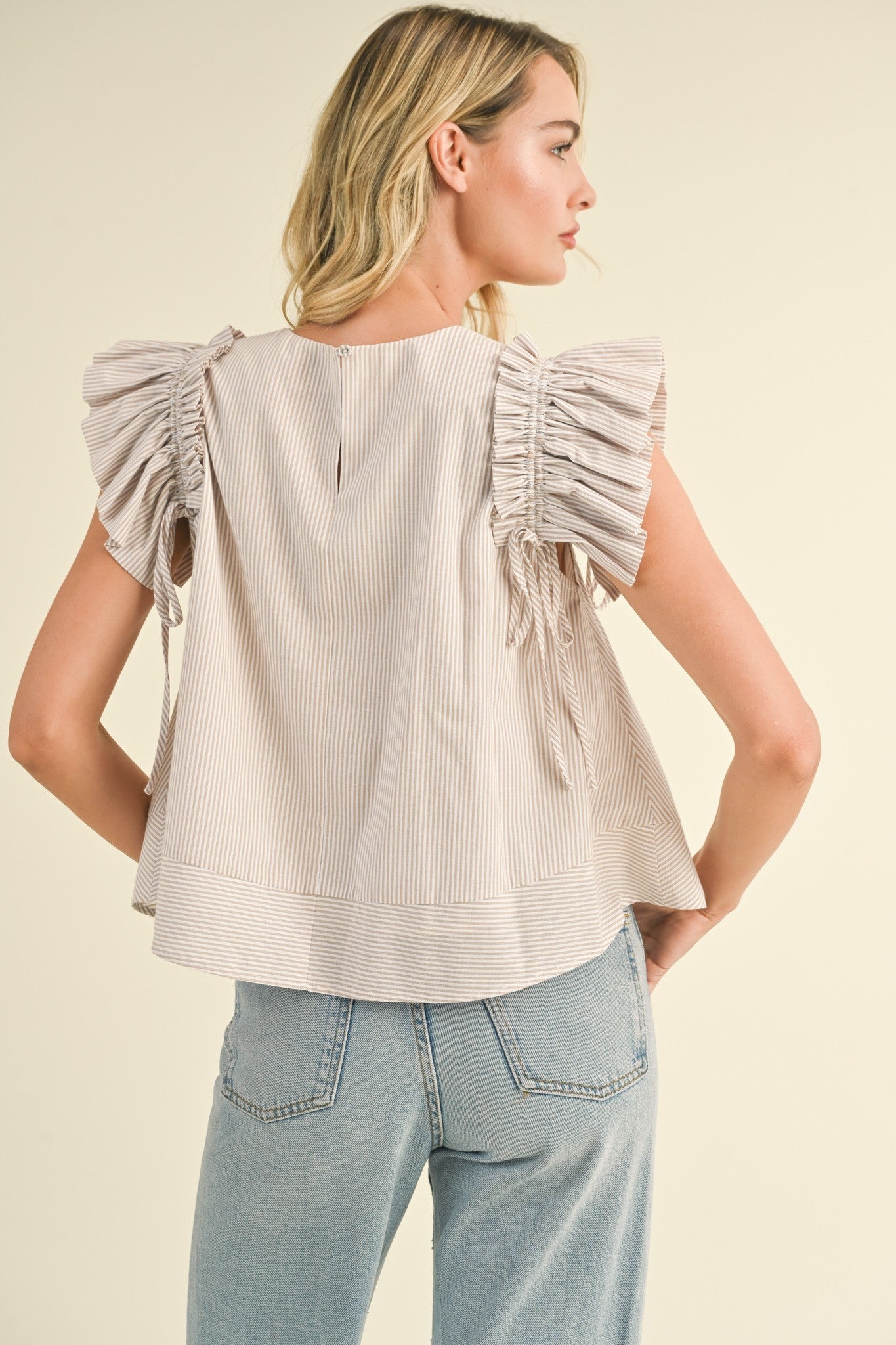 Flutter Babydoll Top