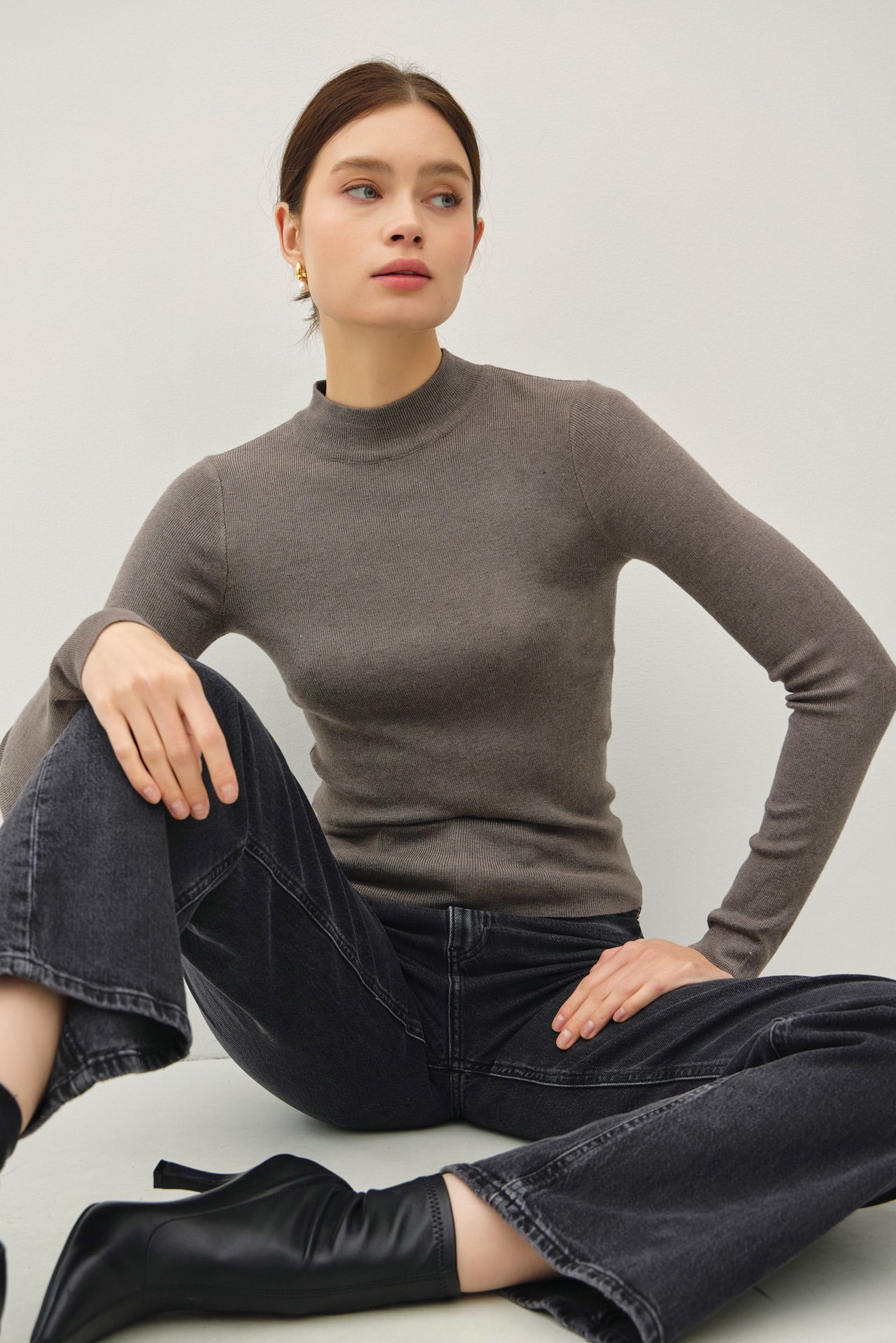 Lucy Mockneck Sweater