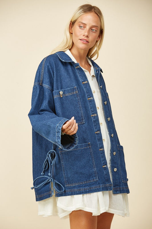 BOHO Boyfriend Denim Jacket