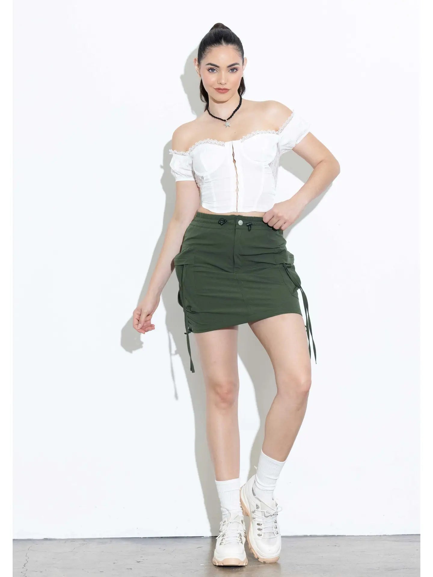 Cargo Mini Skirt