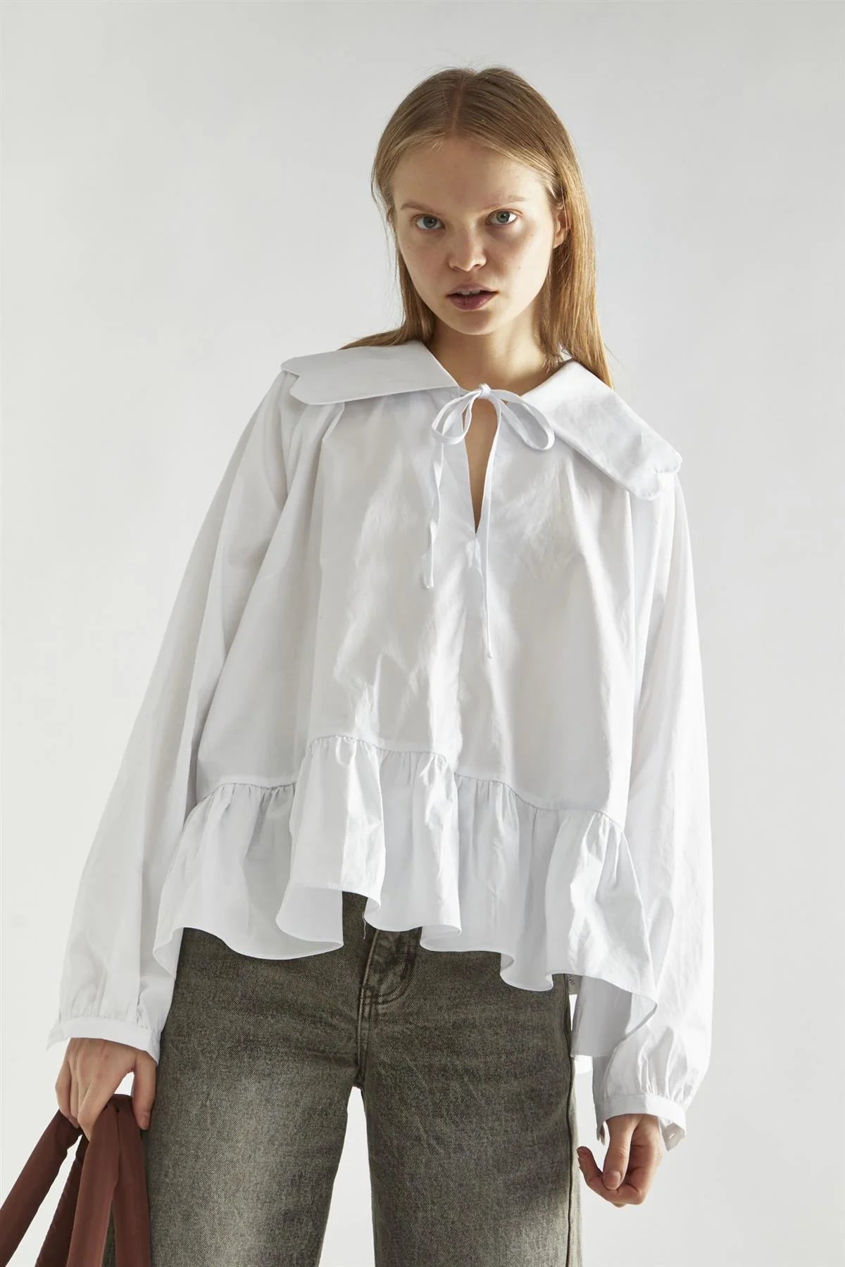 Darla Scalloped Blouse