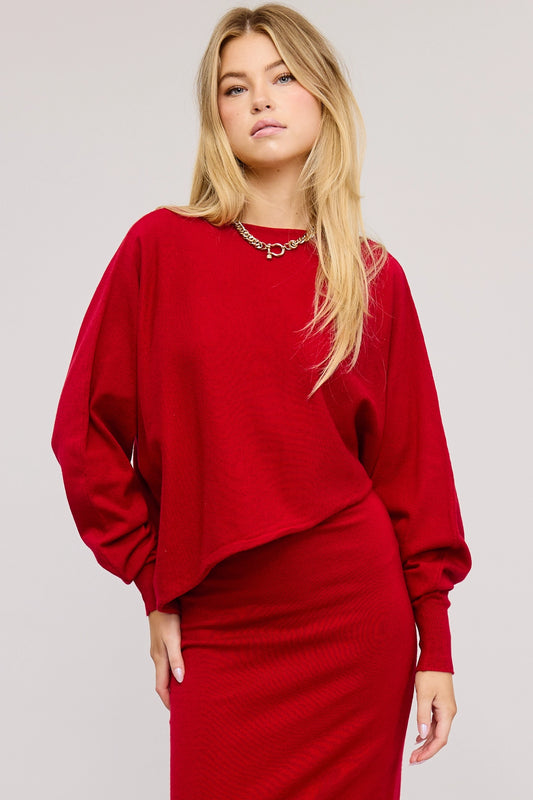 Rosie Asymmetrical Knit