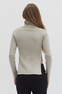 Lindsey Ribbed Turtleneck