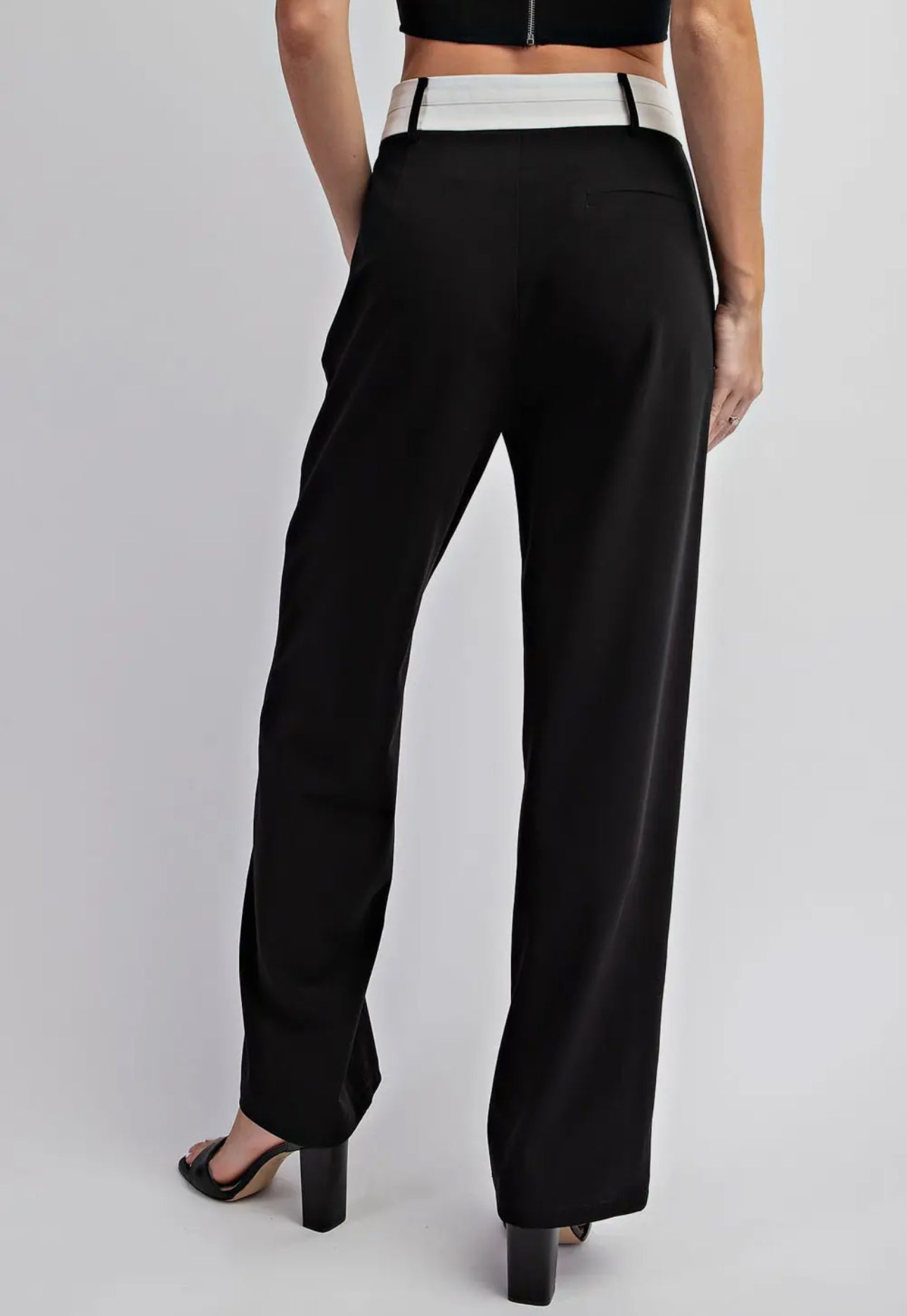 Tailored Pleated Pants