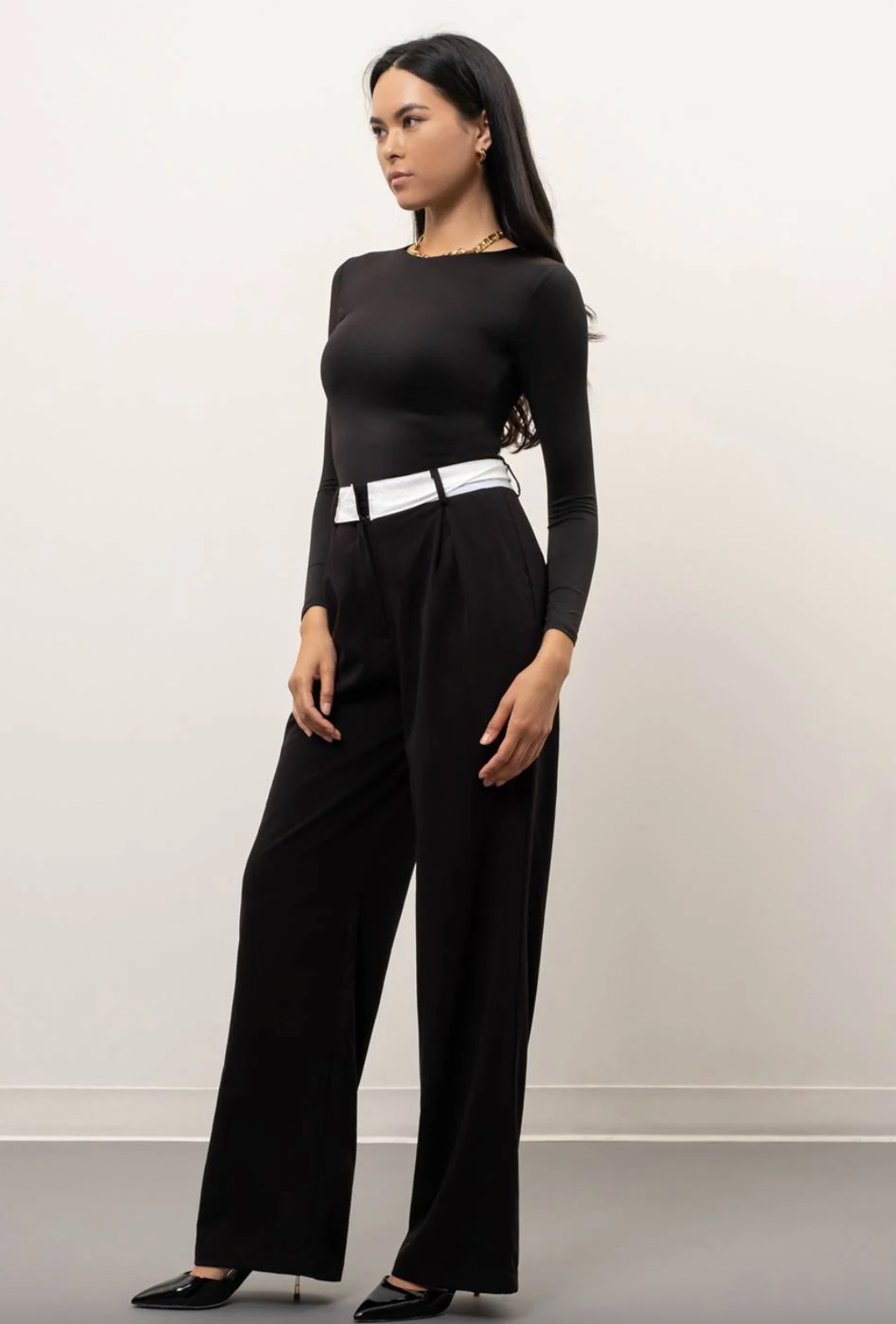 Reenie Round Neck Bodysuit