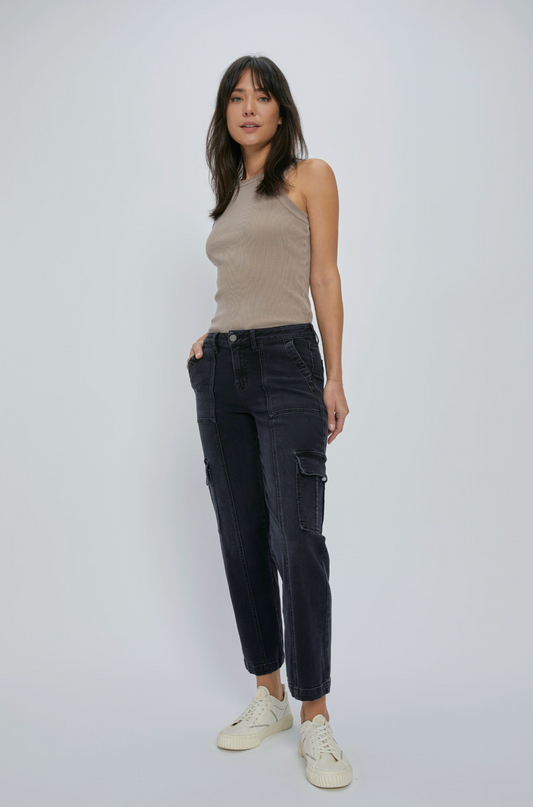 Cassie Cargo Pocket Jeans