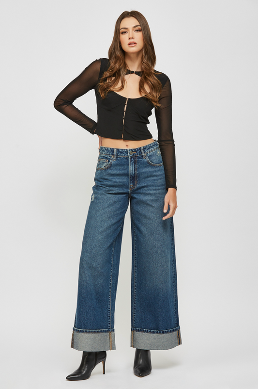 Showstopper Super Wide Leg Jeans