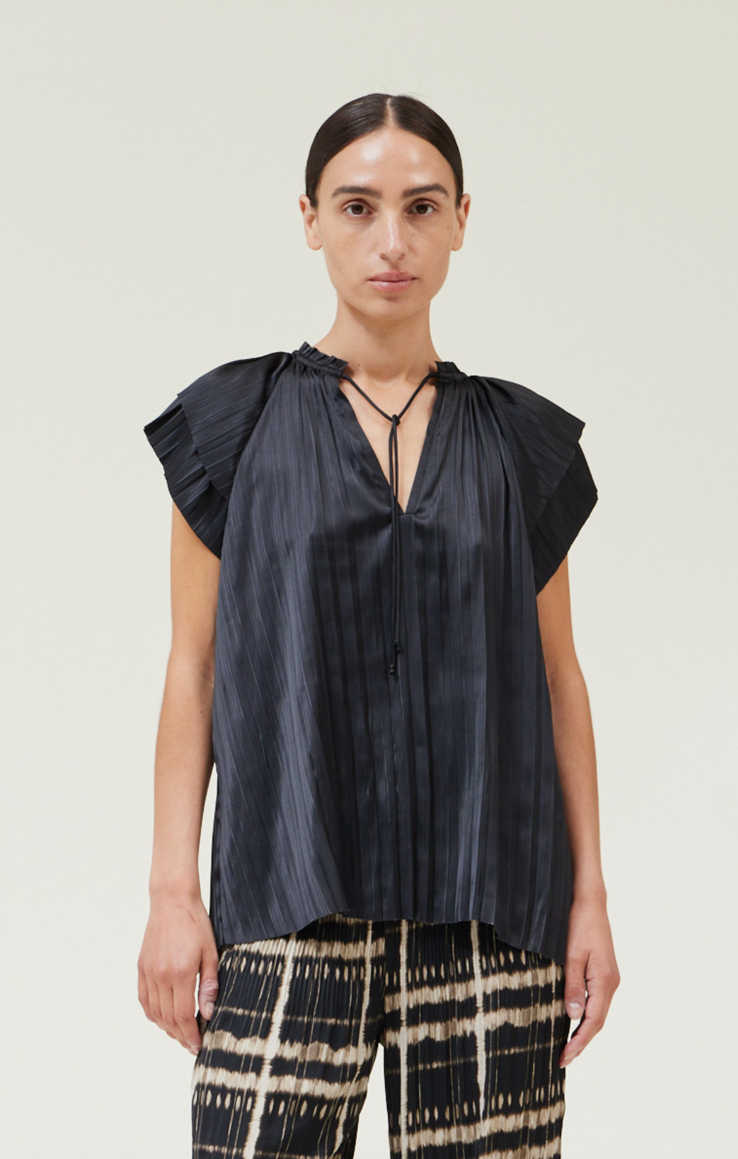 Portia Pleated Blouse