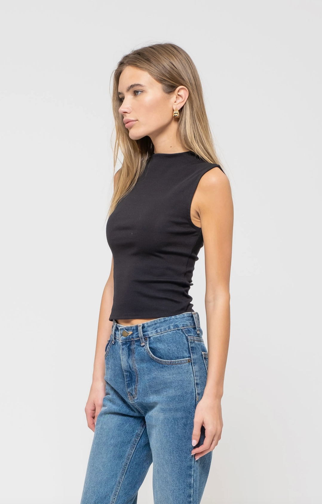 Millie Mock Neck