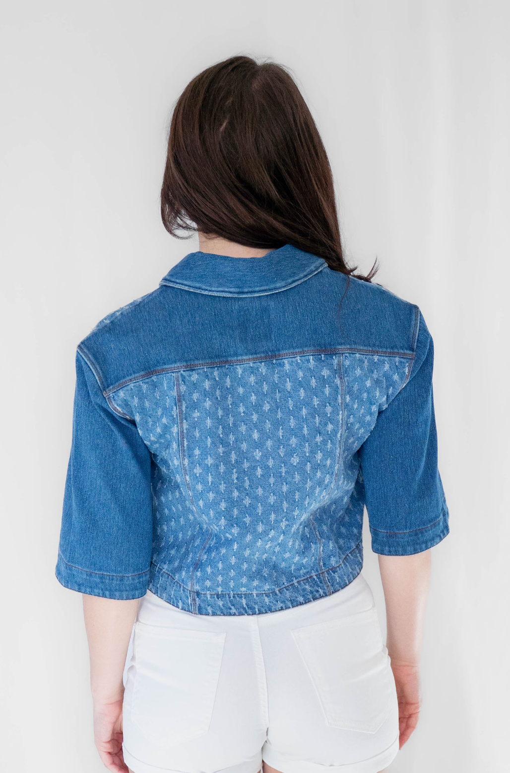 Thea Crop Denim Jacket