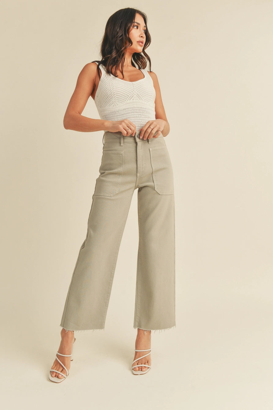 Eucalyptus HR Utility Wide Leg