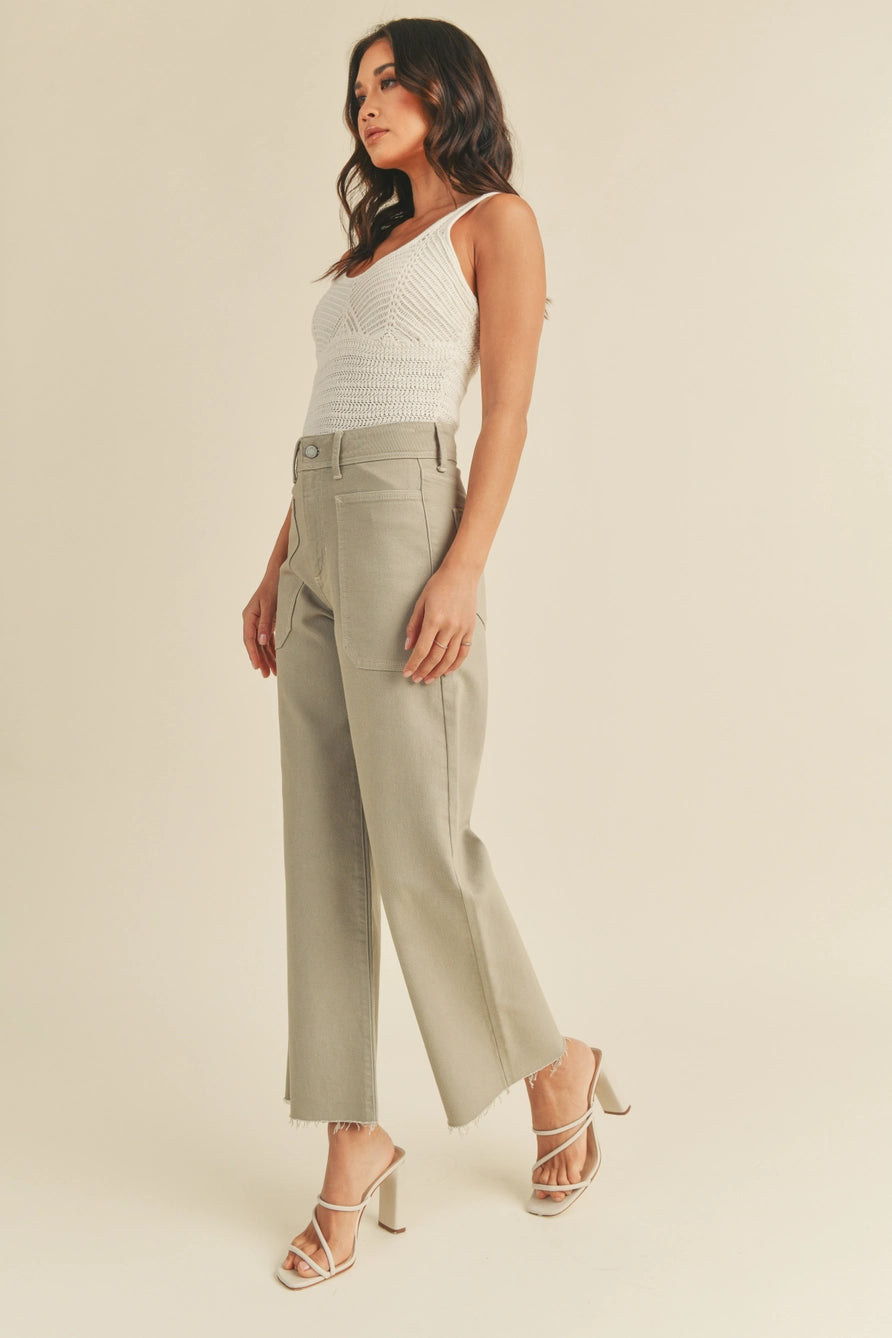 Eucalyptus HR Utility Wide Leg