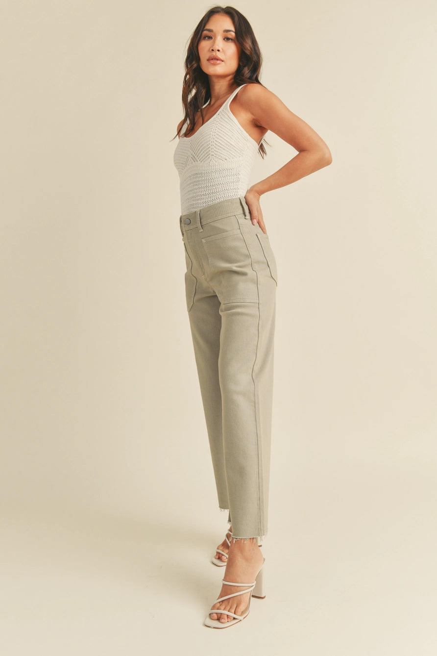 Eucalyptus HR Utility Wide Leg